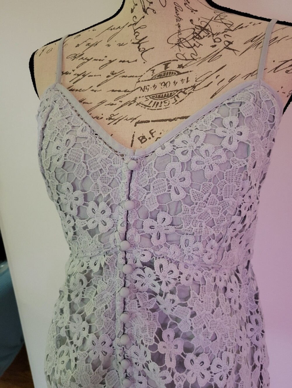 Abercrombie & Fitch Floral Lace Peplum Cami NWT - Picture 5 of 10